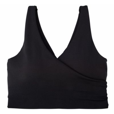 Wrapped Sports Bra, Black, Xl,  Röhnisch