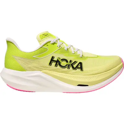 Hoka One One Rocket X 3 U Löparskor Sunlight/Neon Hoka Citrus, US 7