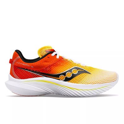 Saucony Kinvara 14 Mens White/Vizigold