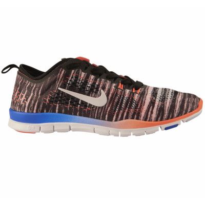 Wmn Nike Free 5.0 Tr Fit 4 Prt, Blk/White-Hypr Cblt-Brght Mng, 36,5