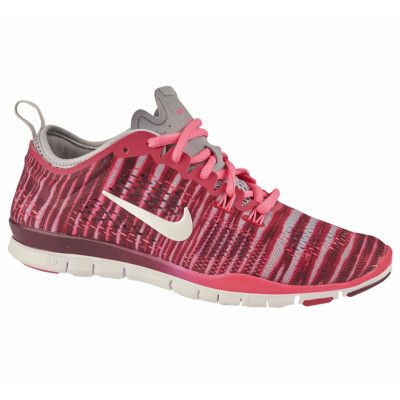 Wmn Nike Free 5.0 Tr Fit 4 Prt, Fchs Frc/White-Lt Mgnt Gry-Hyp, 36,5