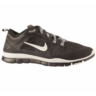 Wmns Free 5.0 Tr Fit 4 Breath, Black/White-Cool Grey, 40