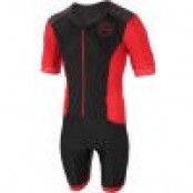Zone3 Aquaflo+ Short Sleeve Full Zip Trisuit - Triathlondräkter