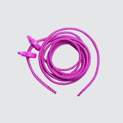 Zone3 Elastic Shoe Laces For Fast Transitions Neon Pink