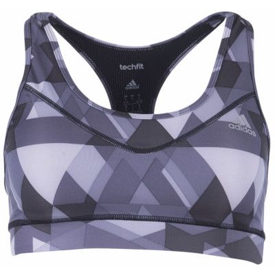 Tf Bra Glo Tri, Black/Print/Msilve, Xs,  Adidas