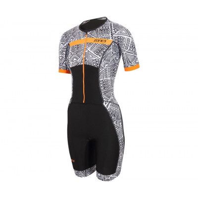 Zone3 Activate+ Kona Speed Short Sleeve Full Zip Trisuit Women