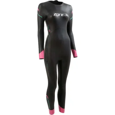 Zone3 Agile Wetsuit W Dam Svart SM | Våtdräkt