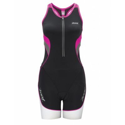 Zoot Ultra Tri Racesuit Dam Svart/vit - Utförsäljning