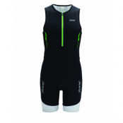 Zoot Ultra Tri Racesuit Herr Svart/grön - Utförsäljning