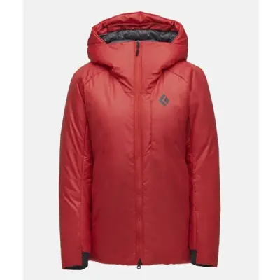 Black Diamond W Belay Parka Coral Red - S