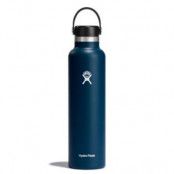 Hydro Flask Std Mouth Flex 24 Mouth Bottle with Standard Flex Cap 709ml Indigo