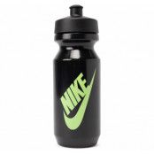 Nike Big Mouth Graphic Bottle, Black/Black/Ghost Green, 600,  Nike