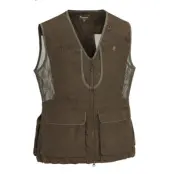 Pinewood Dog Sports 2.0 Vest W Suede Brown/Dark Olive - L