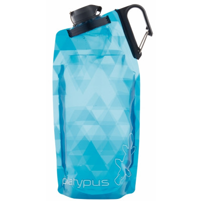 Platypus Duolock Bottle 1,0L  Blue Prisms