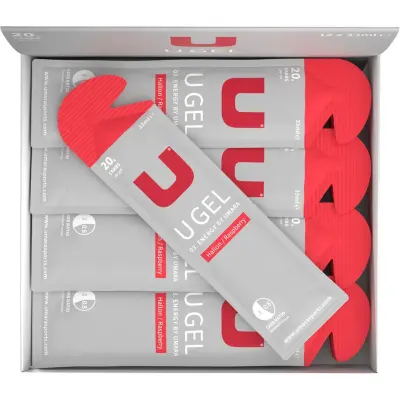 Umara U Gel 33ml 12-pack Energigel, HALLON