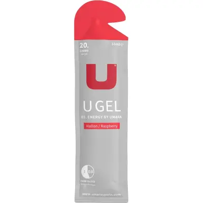 Umara U Gel 33ml Energigel, HALLON